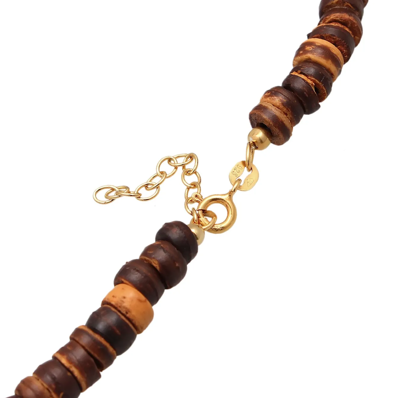 Elli "Choker Boho Kokosnuss | Süßwasserperle< Letzte Chance|Perlen