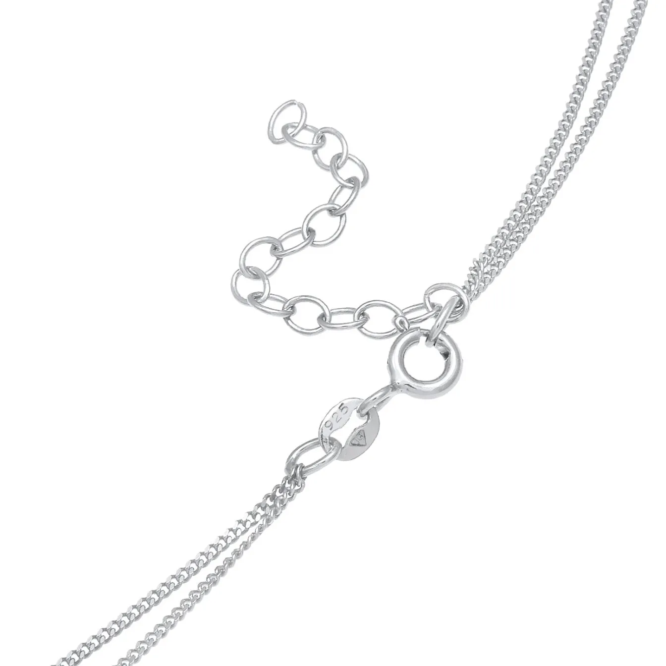 Elli "Choker Disc< Halsketten|Vergoldet