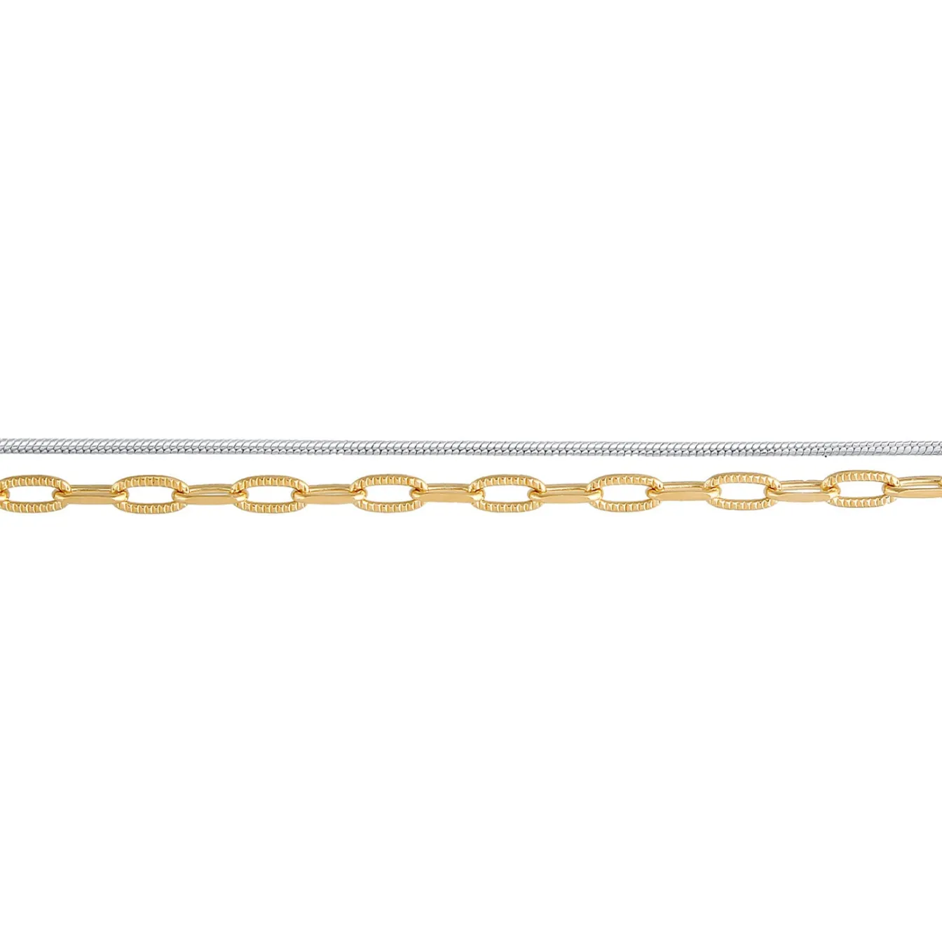 Elli "Choker 2er Set Bicolor< Halsketten