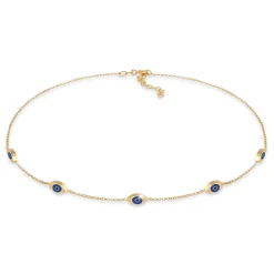 Elli "Choker Evil Eye< Symbol-schmuck|Halsketten