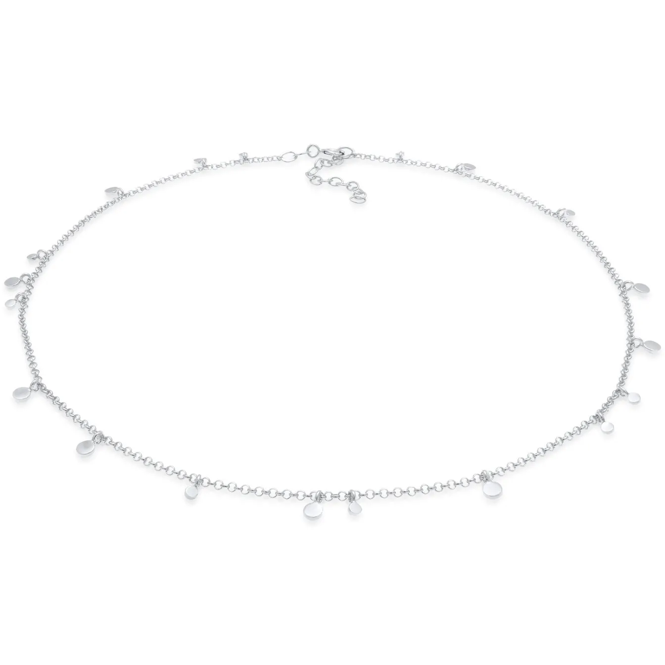Elli "Choker Geo< Halsketten|Silber