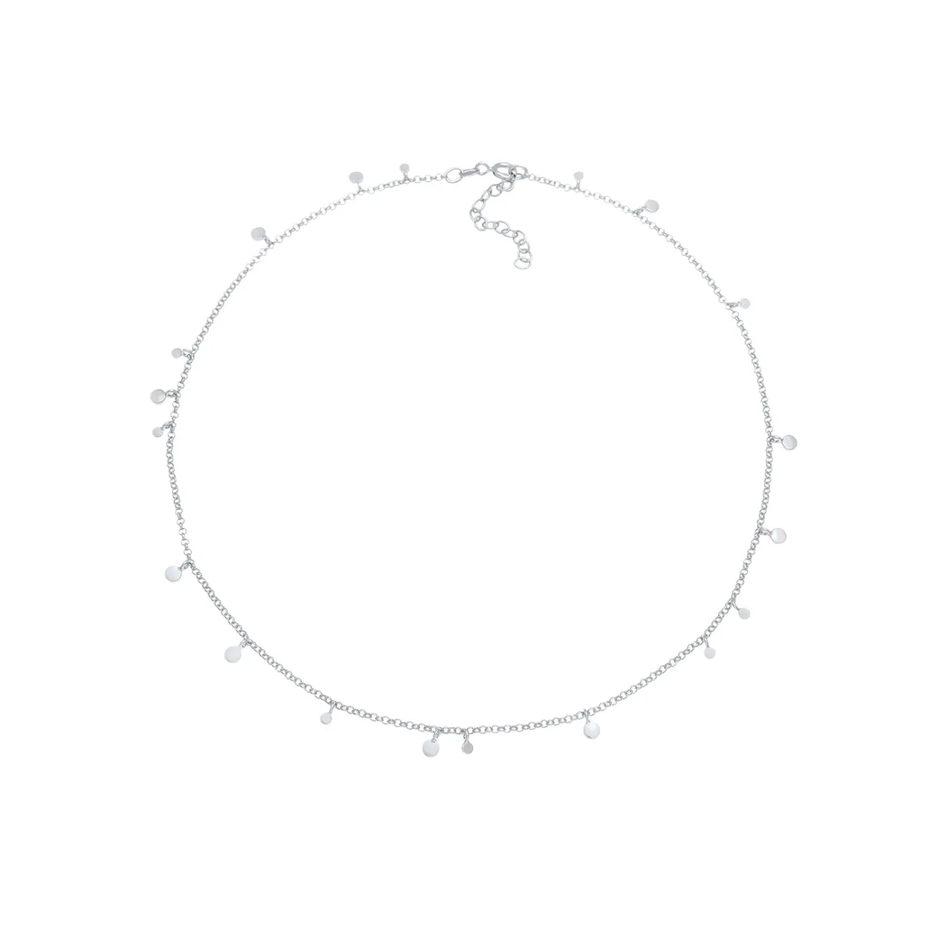 Elli "Choker Geo< Halsketten|Silber
