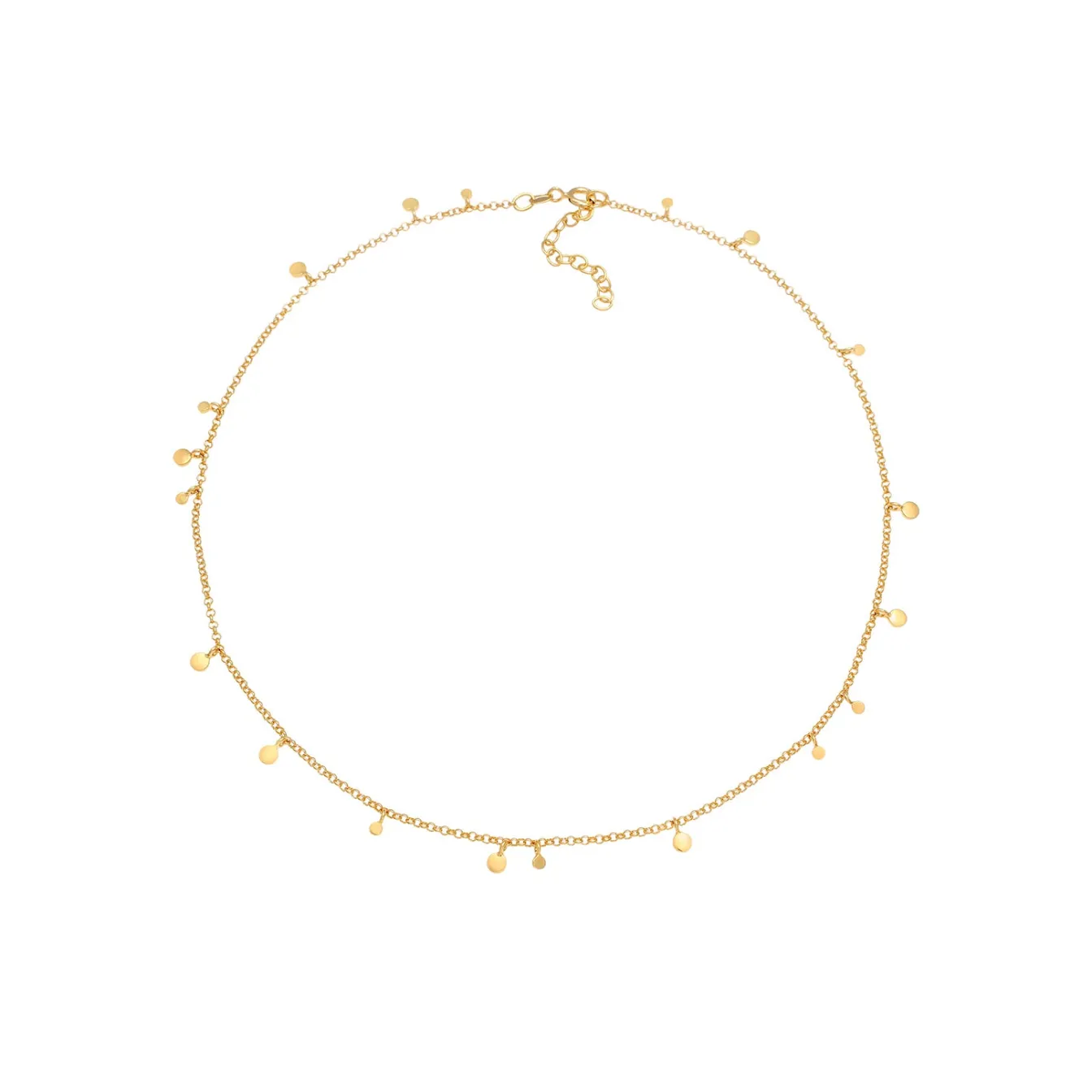 Elli "Choker Geo< Halsketten|Silber