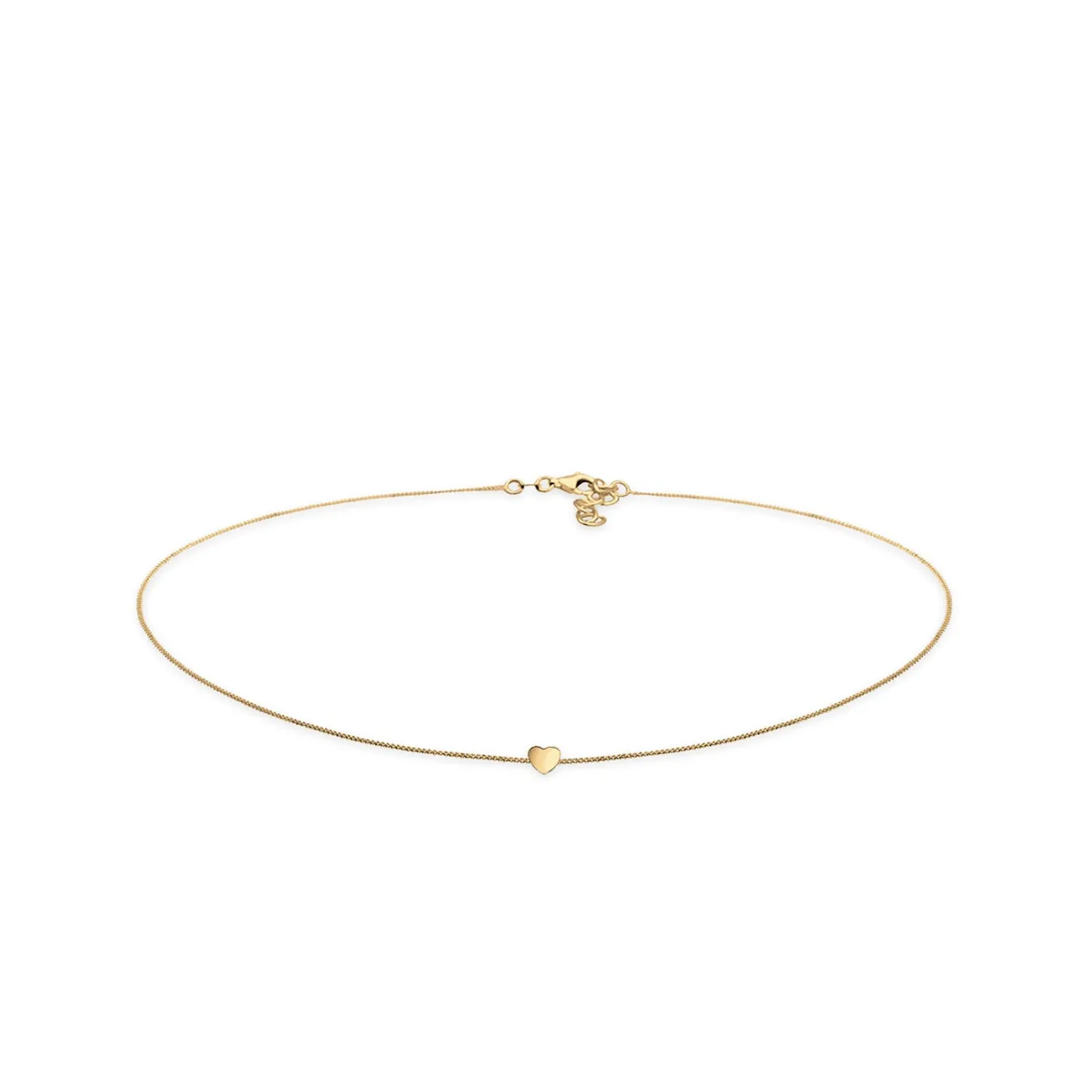 Elli "Choker Herz< Silber|Roségold