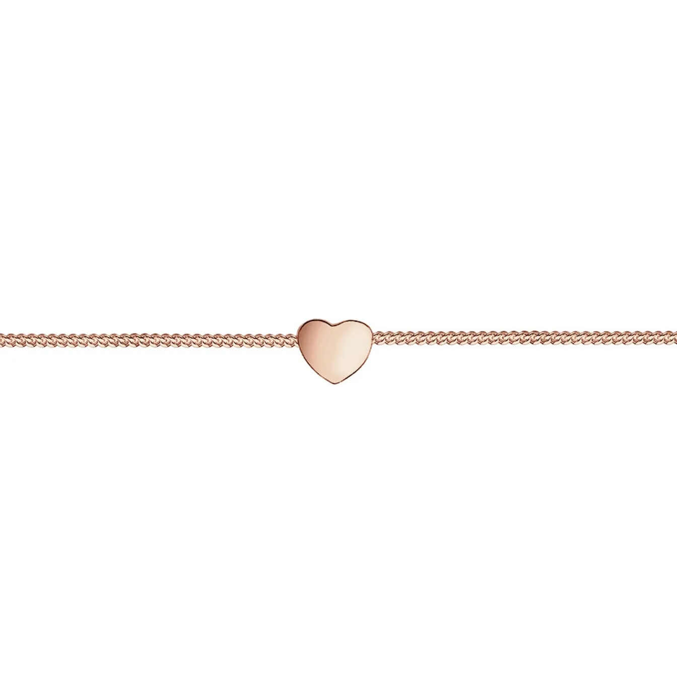 Elli "Choker Herz< Silber|Roségold