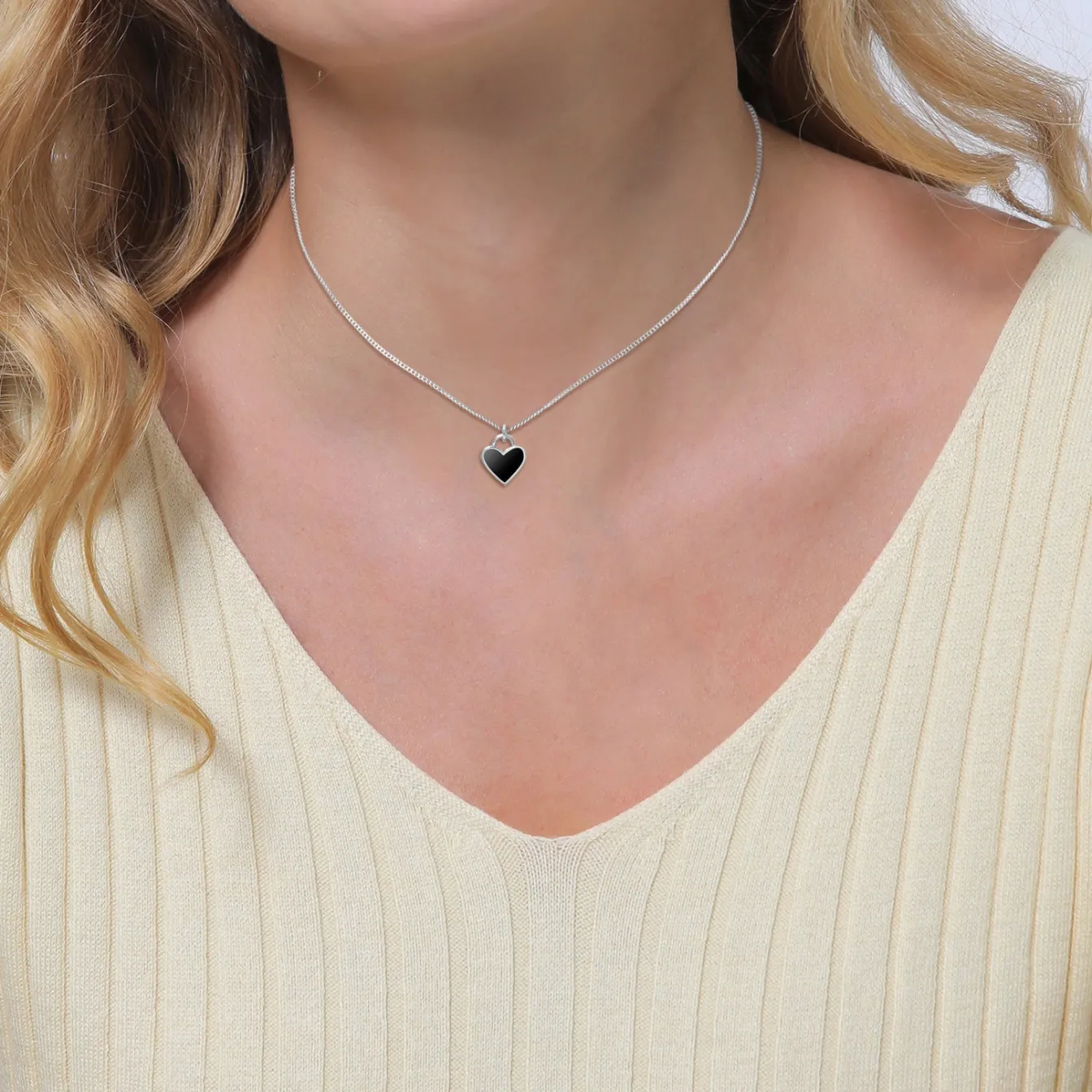 Elli "Choker Herz | Emaille< Symbol-schmuck|Herz-schmuck