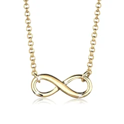 Elli "Choker Infinity< Roségold|Symbol-schmuck