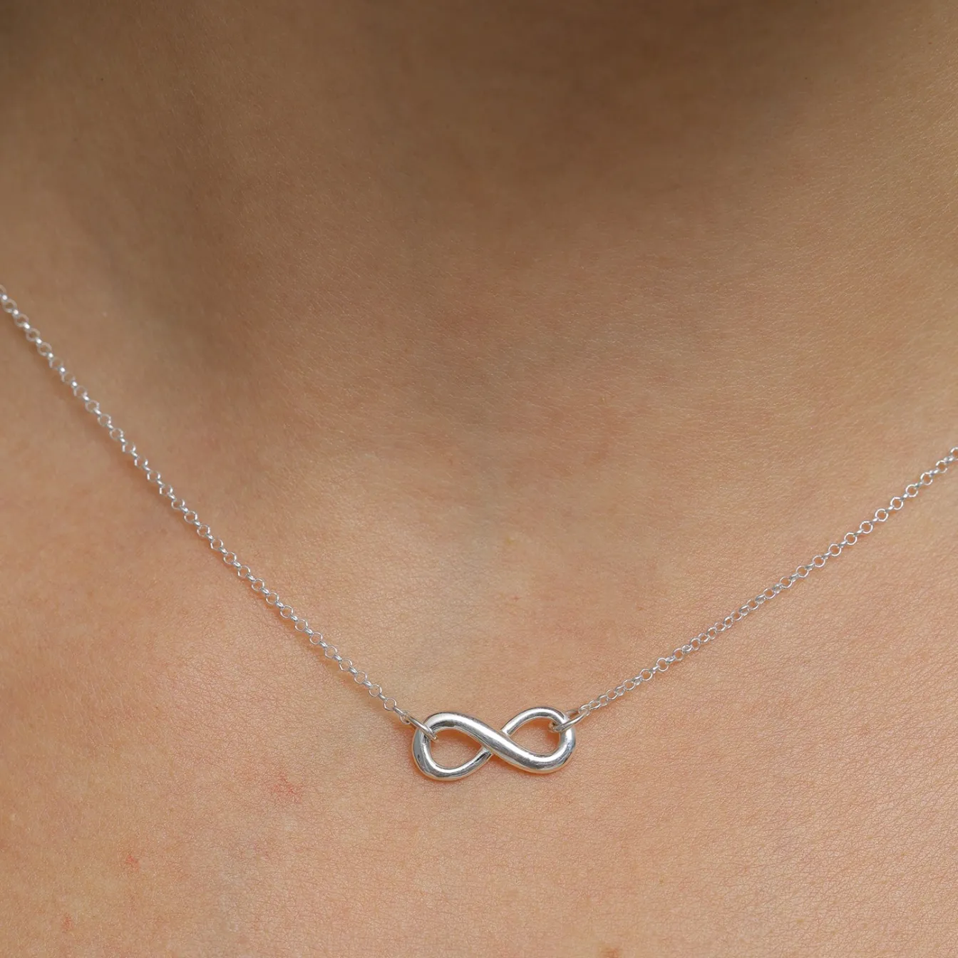 Elli "Choker Infinity< Roségold|Symbol-schmuck
