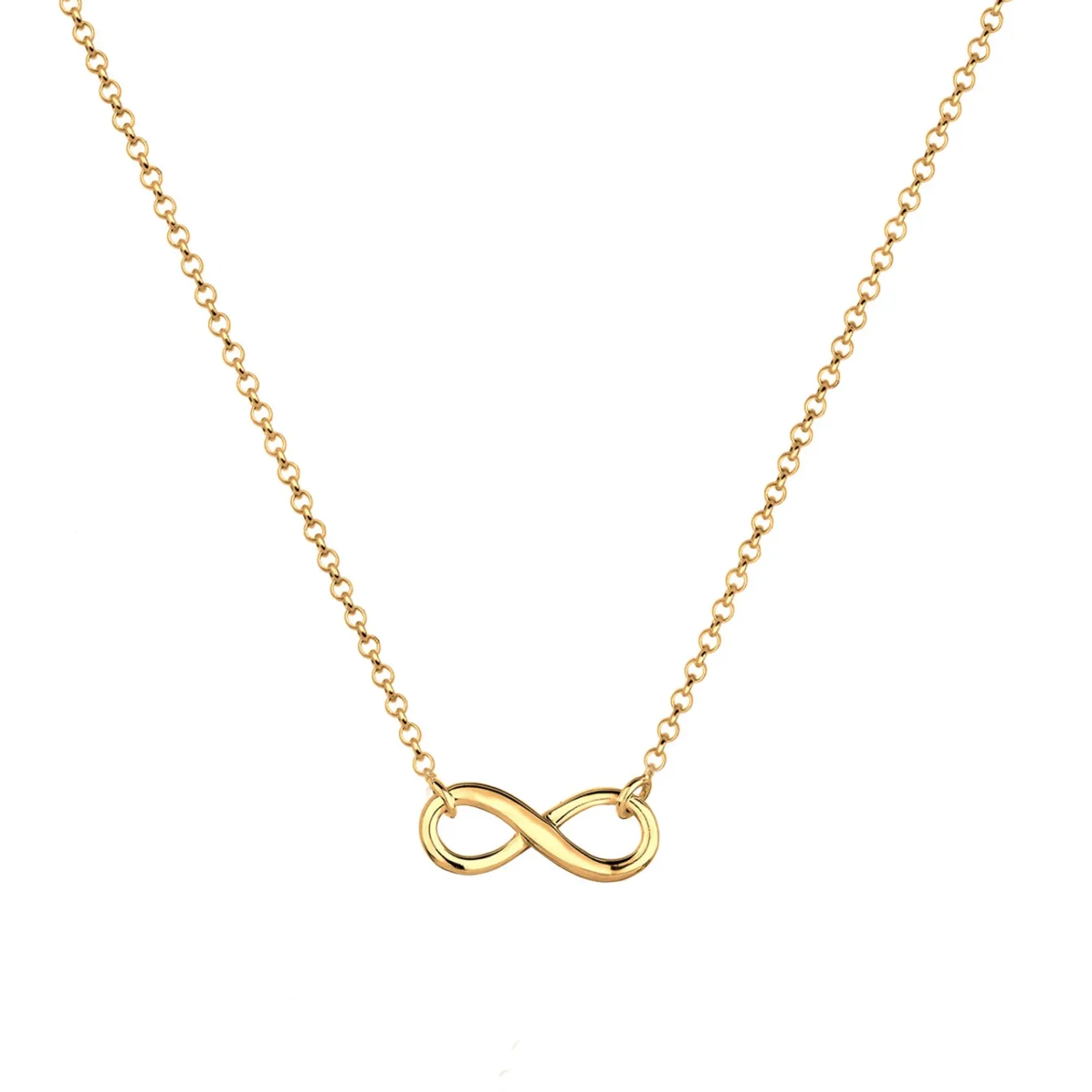 Elli "Choker Infinity< Roségold|Symbol-schmuck