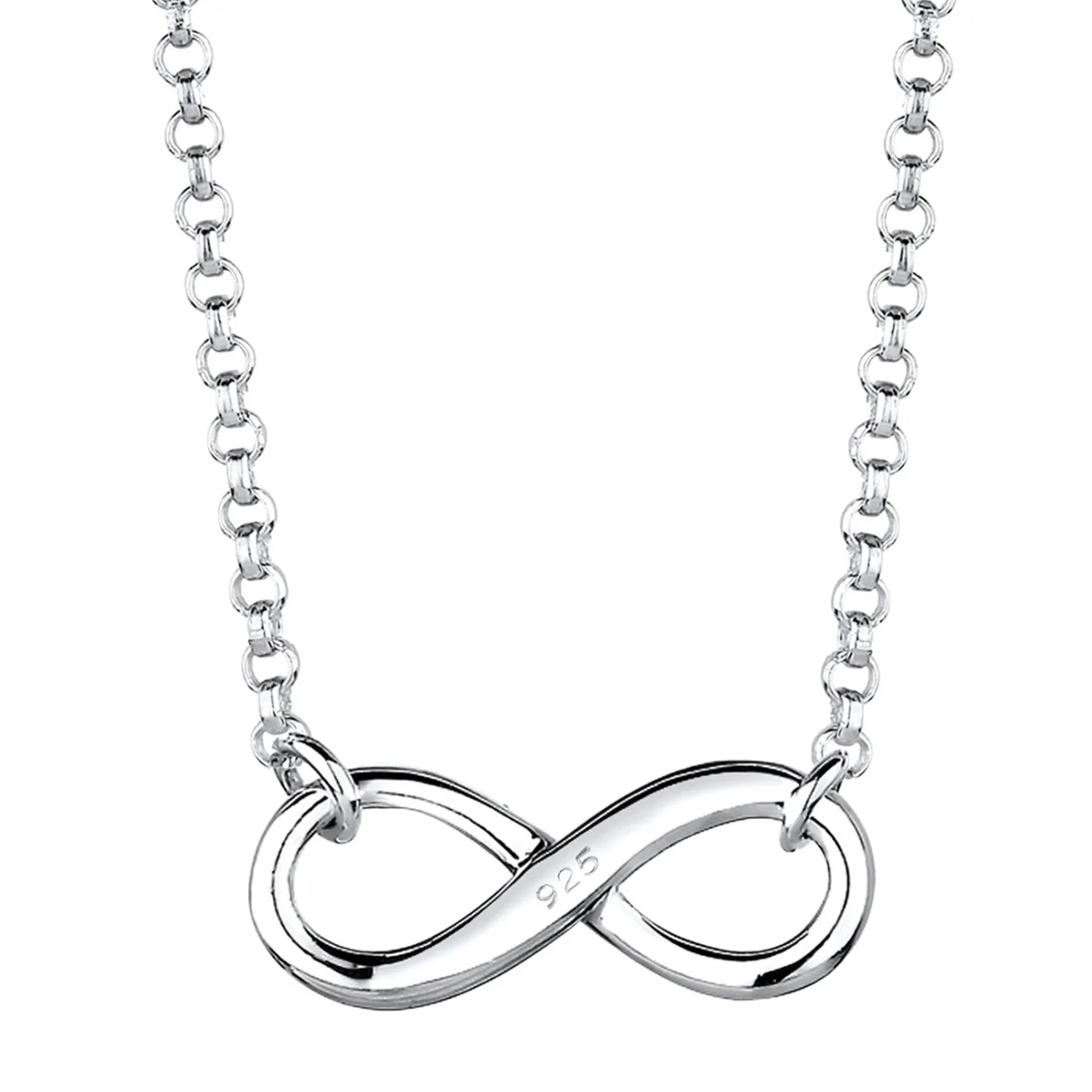 Elli "Choker Infinity< Roségold|Symbol-schmuck
