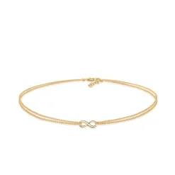 Elli "Choker Infinity< Roségold|Vergoldet
