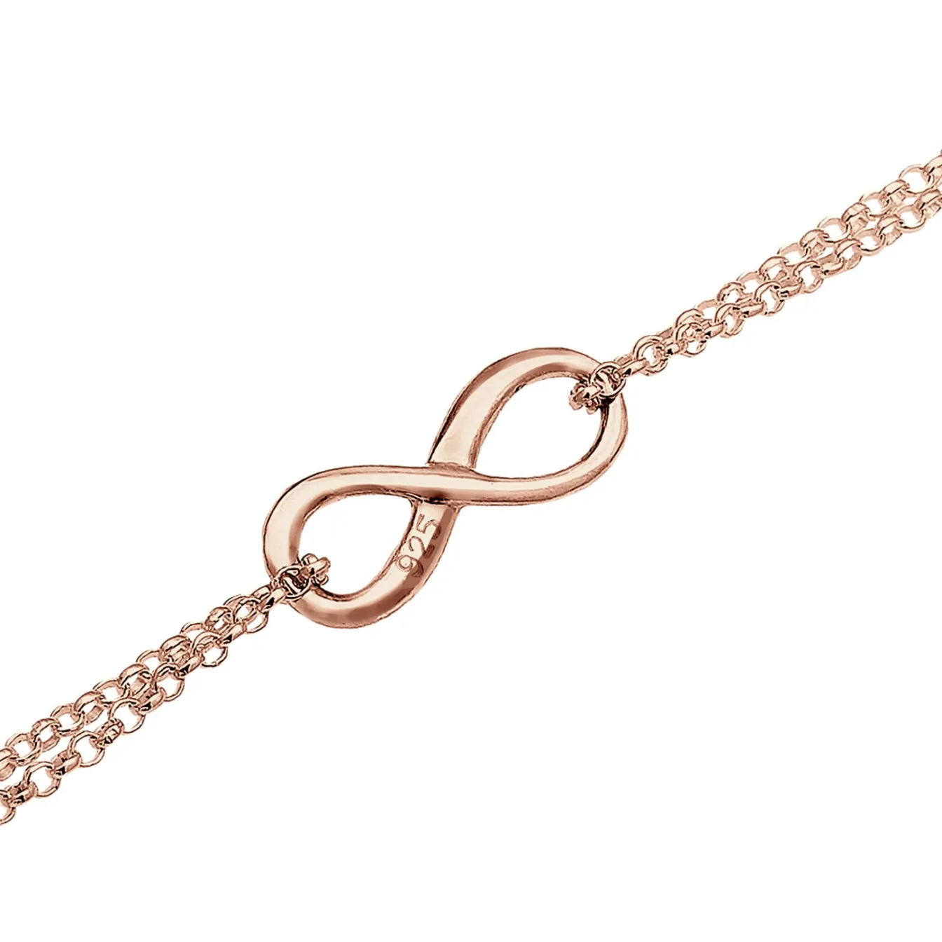 Elli "Choker Infinity< Roségold|Vergoldet