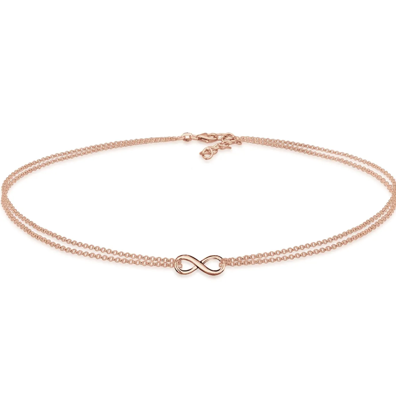 Elli "Choker Infinity< Roségold|Vergoldet