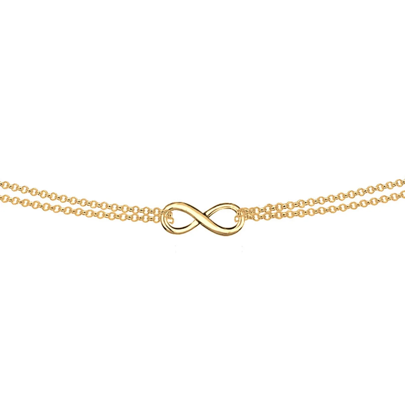 Elli "Choker Infinity< Roségold|Vergoldet