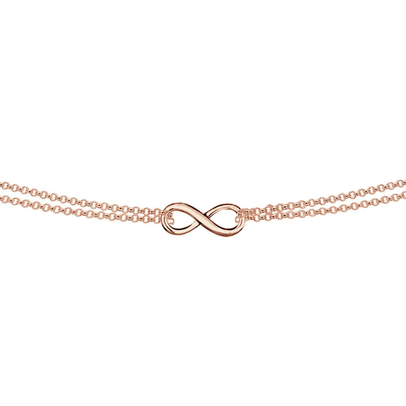Elli "Choker Infinity< Roségold|Vergoldet