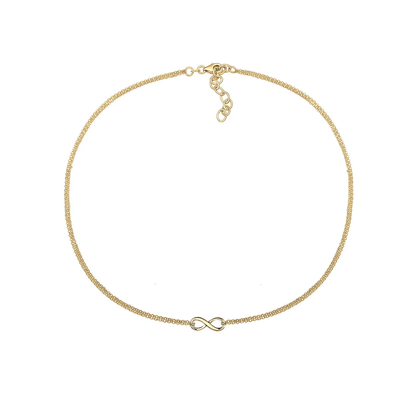 Elli "Choker Infinity< Roségold|Vergoldet