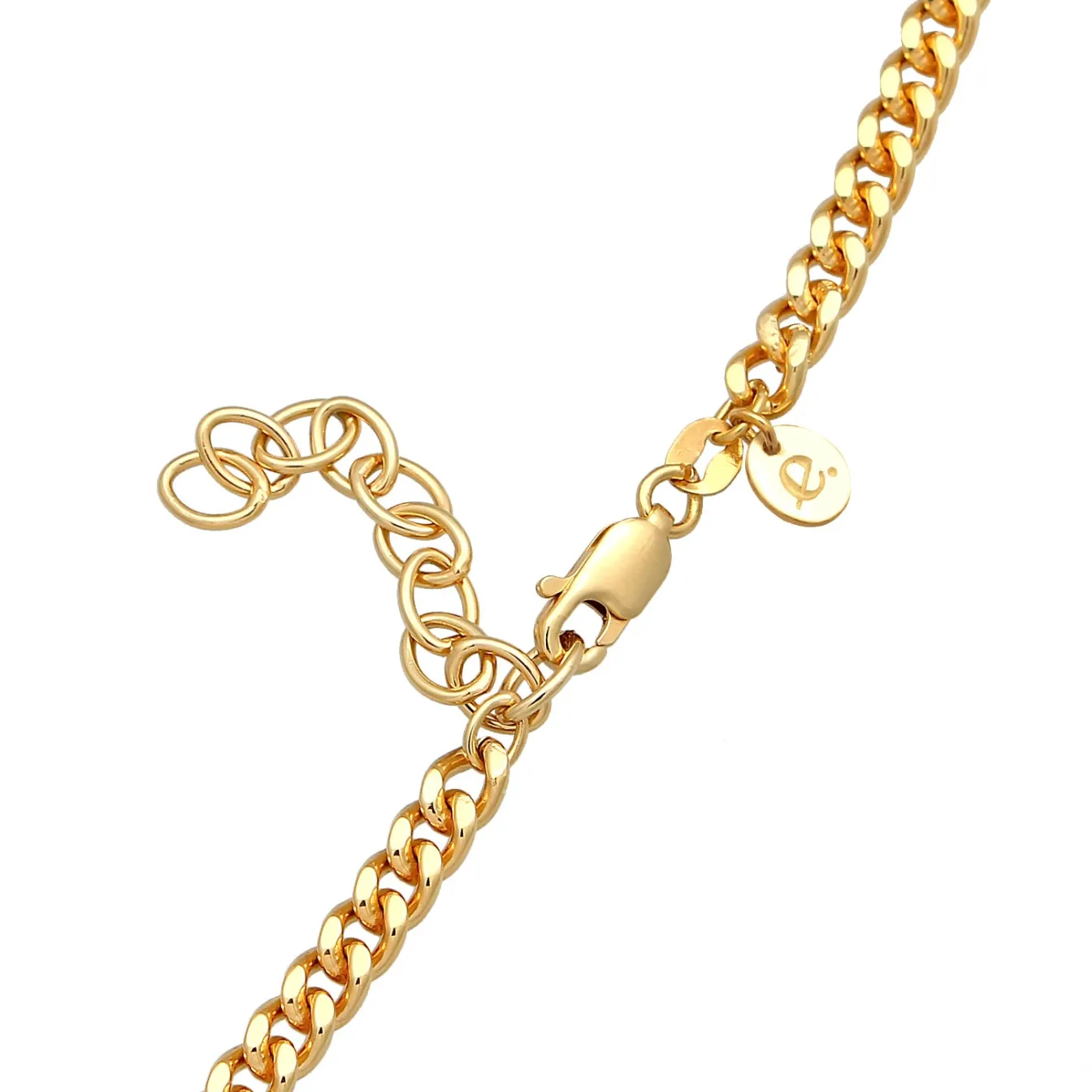 Elli "Choker Klassisch | Granat (Dunkelrot)< Halsketten|Vergoldet