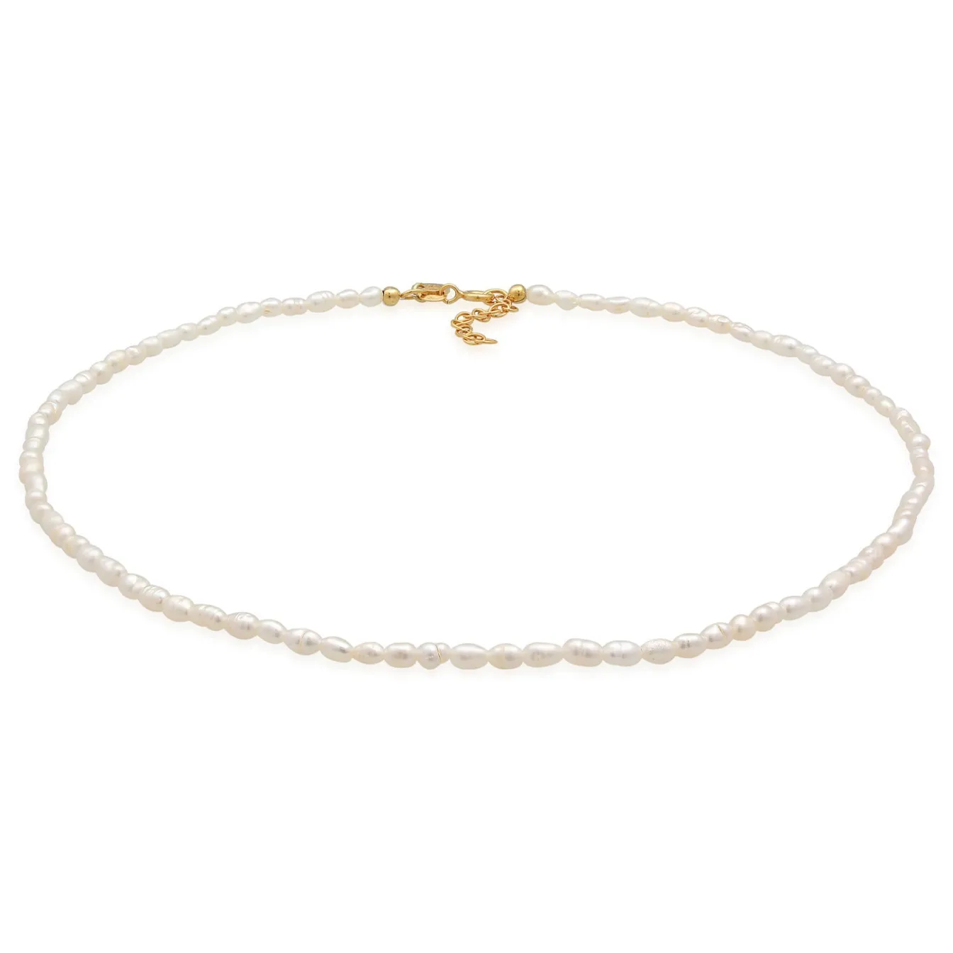 Elli "Choker Klassisch | Süßwasserperlen< Perlen|Halsketten