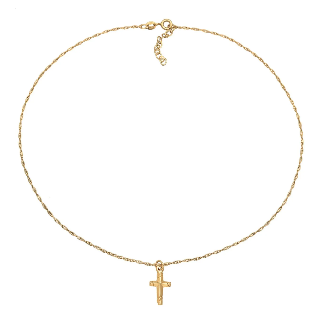 Elli "Choker Kreuz< Symbol-schmuck|Halsketten