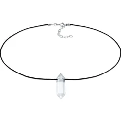Elli "Choker Kristallspitze | Nylon< Halsketten