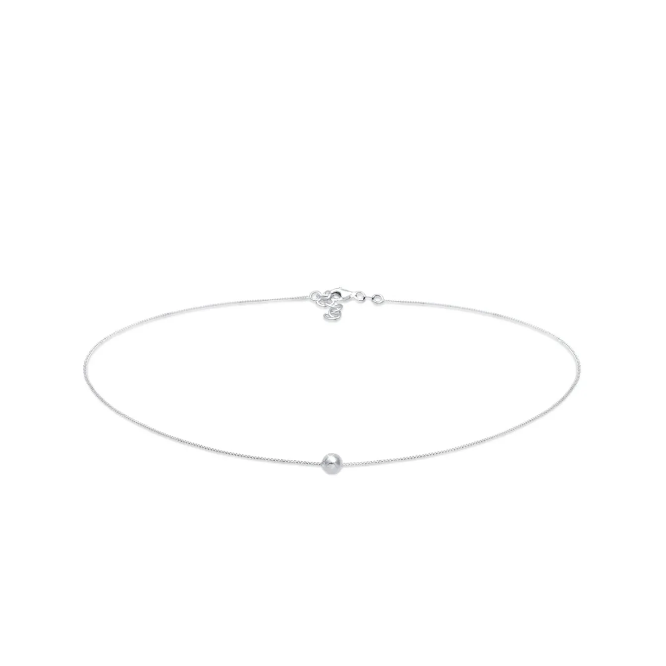 Elli "Choker Kugel Geo< Halsketten|Vergoldet
