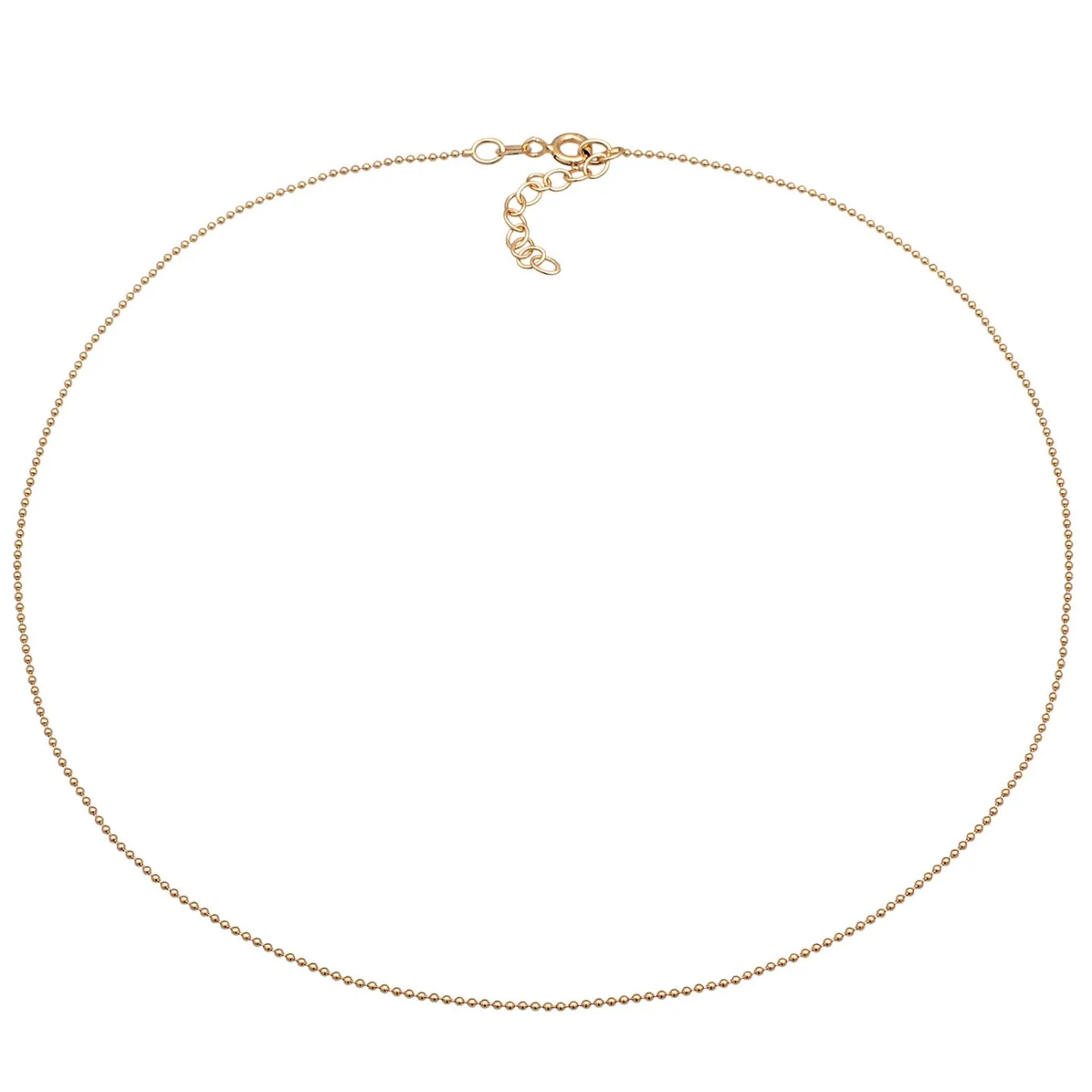 Elli "Choker Kugeln< Vergoldet|Halsketten