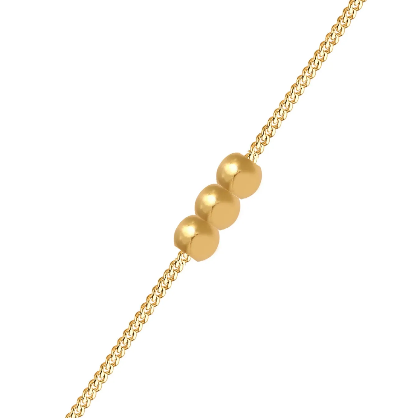 Elli "Choker Kugeln Basic< Halsketten|Silber