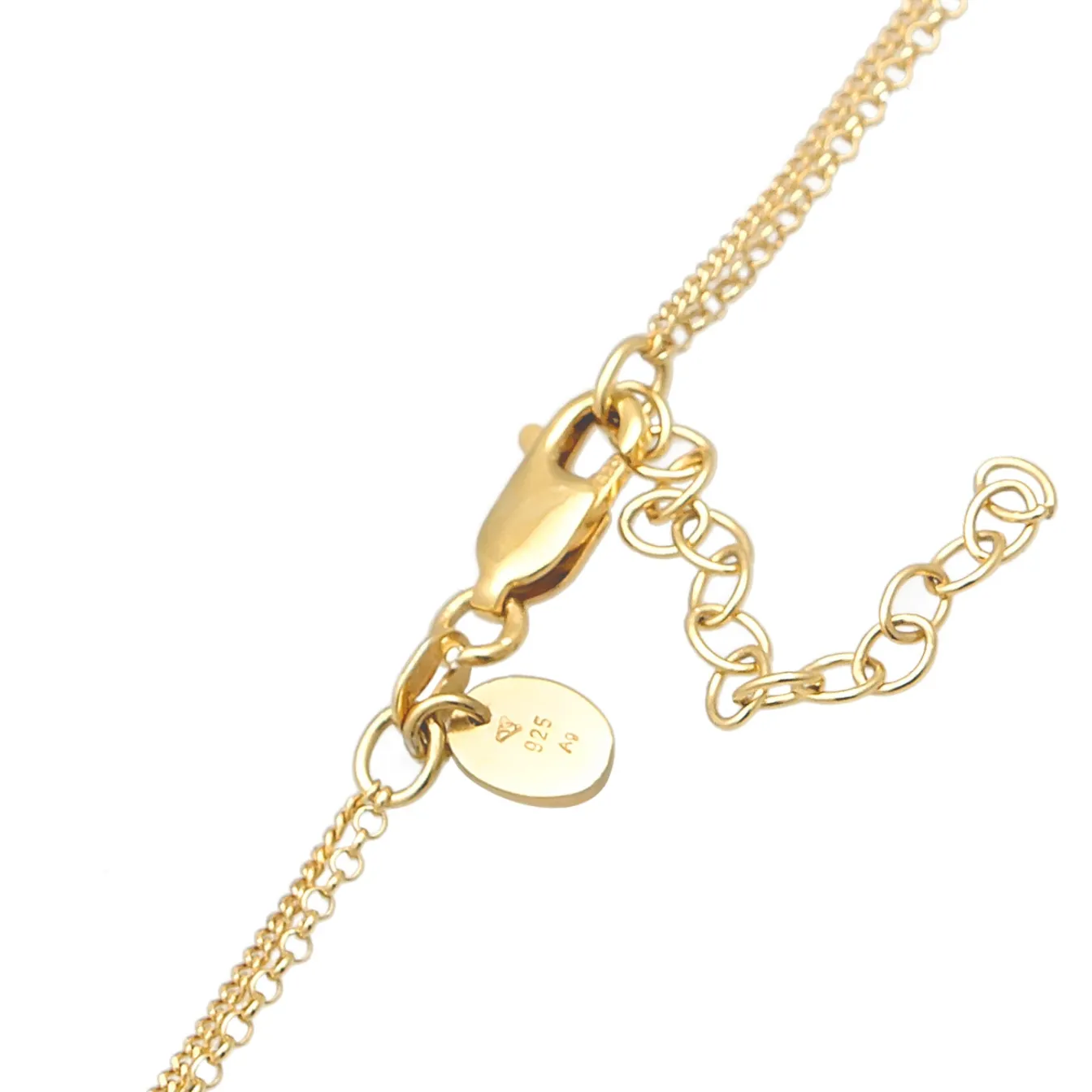 Elli "Choker Layer Coin< Halsketten|Vergoldet