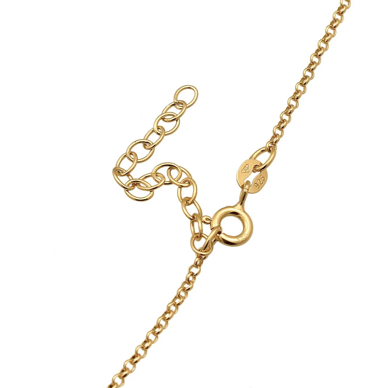 Elli "Choker mit Smiling Face< Halsketten|Silber