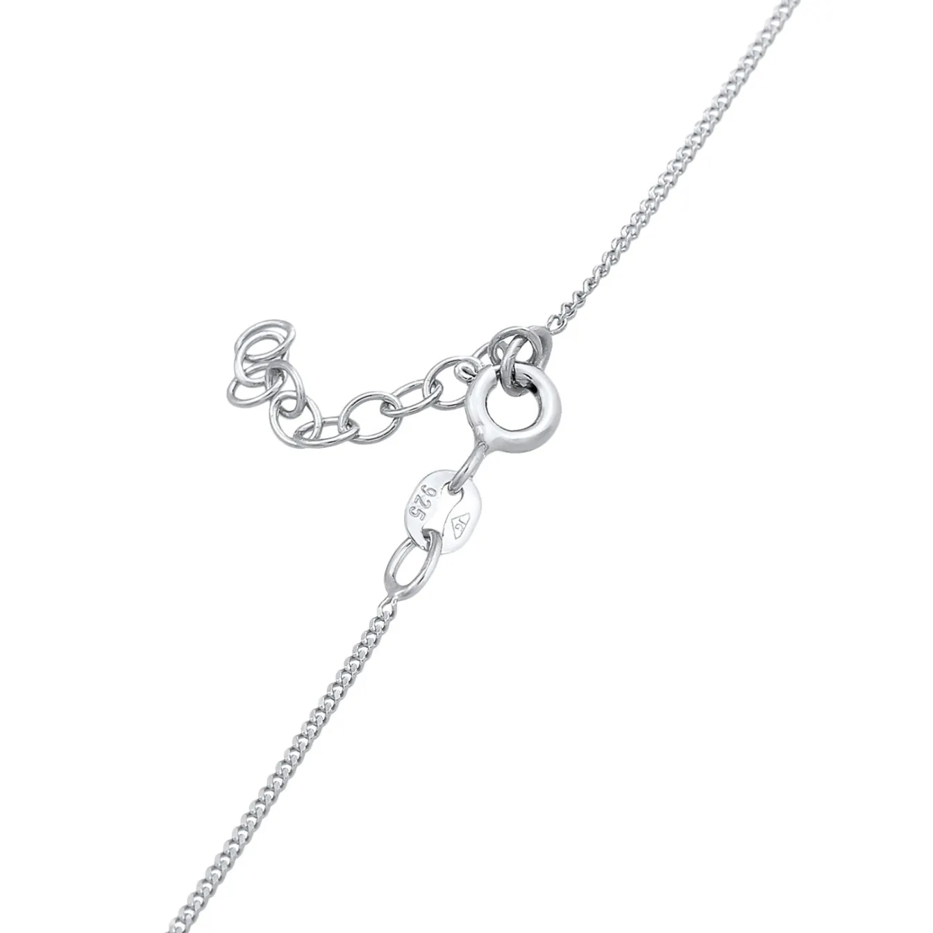 Elli "Choker Peace< Halsketten|Silber