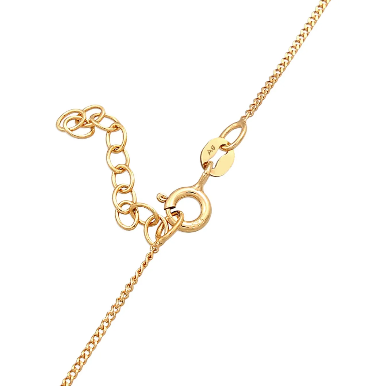 Elli "Choker Peace< Halsketten|Silber