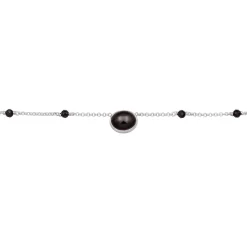 Elli "Choker Perlen | Onyx (Schwarz)< Perlen|Halsketten