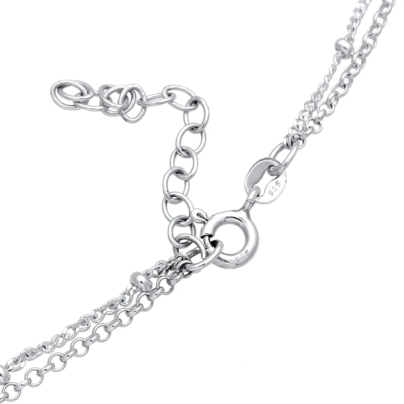 Elli "Choker Plättchen< Halsketten|Vergoldet