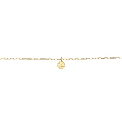 Elli "Choker Plättchen< Halsketten|Vergoldet