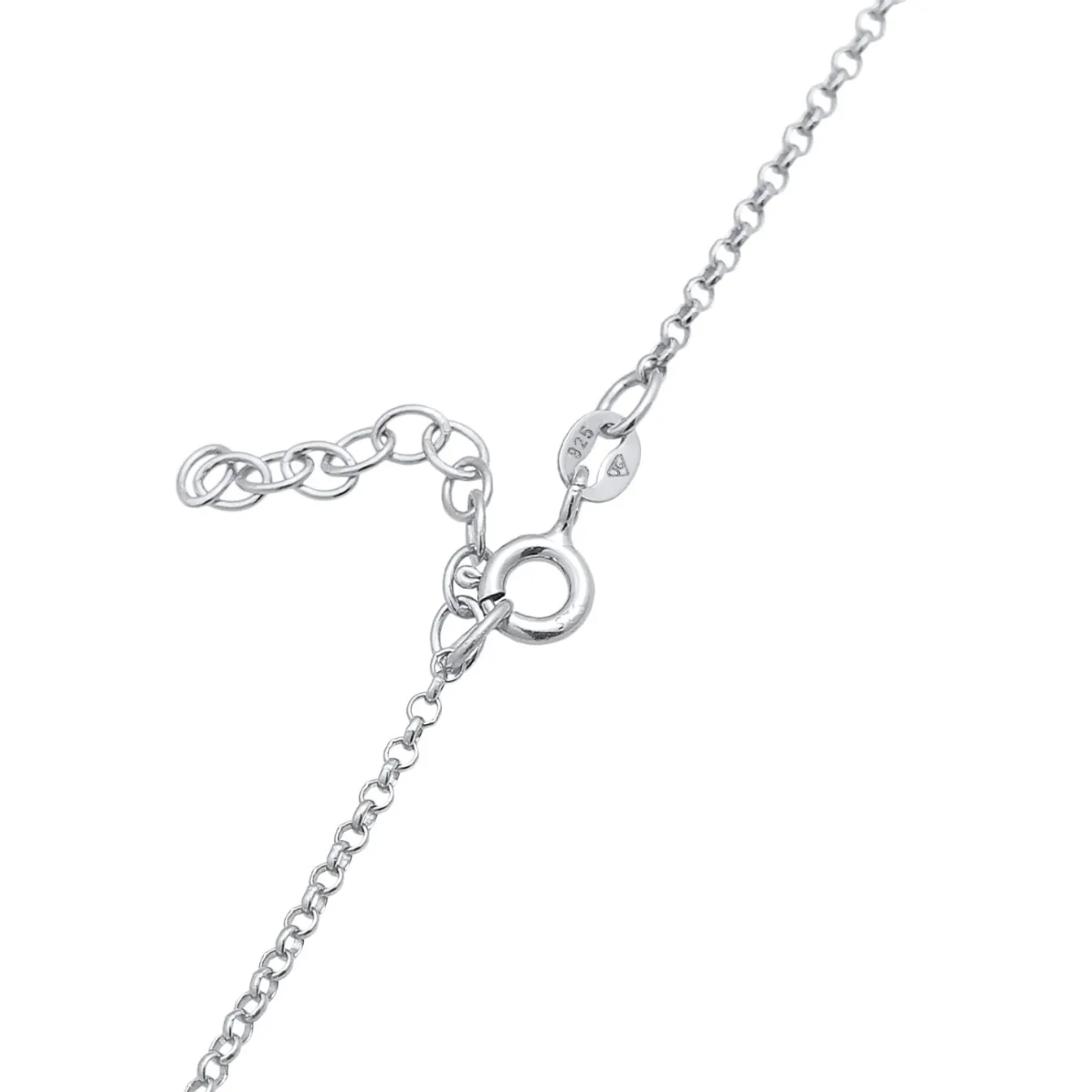 Elli "Choker Plättchen< Halsketten|Vergoldet
