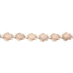 Elli "Choker Schildkröte | Howlith< Halsketten|Silber