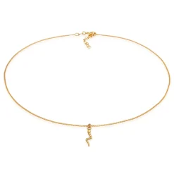 Elli "Choker Schlange< Halsketten|Silber