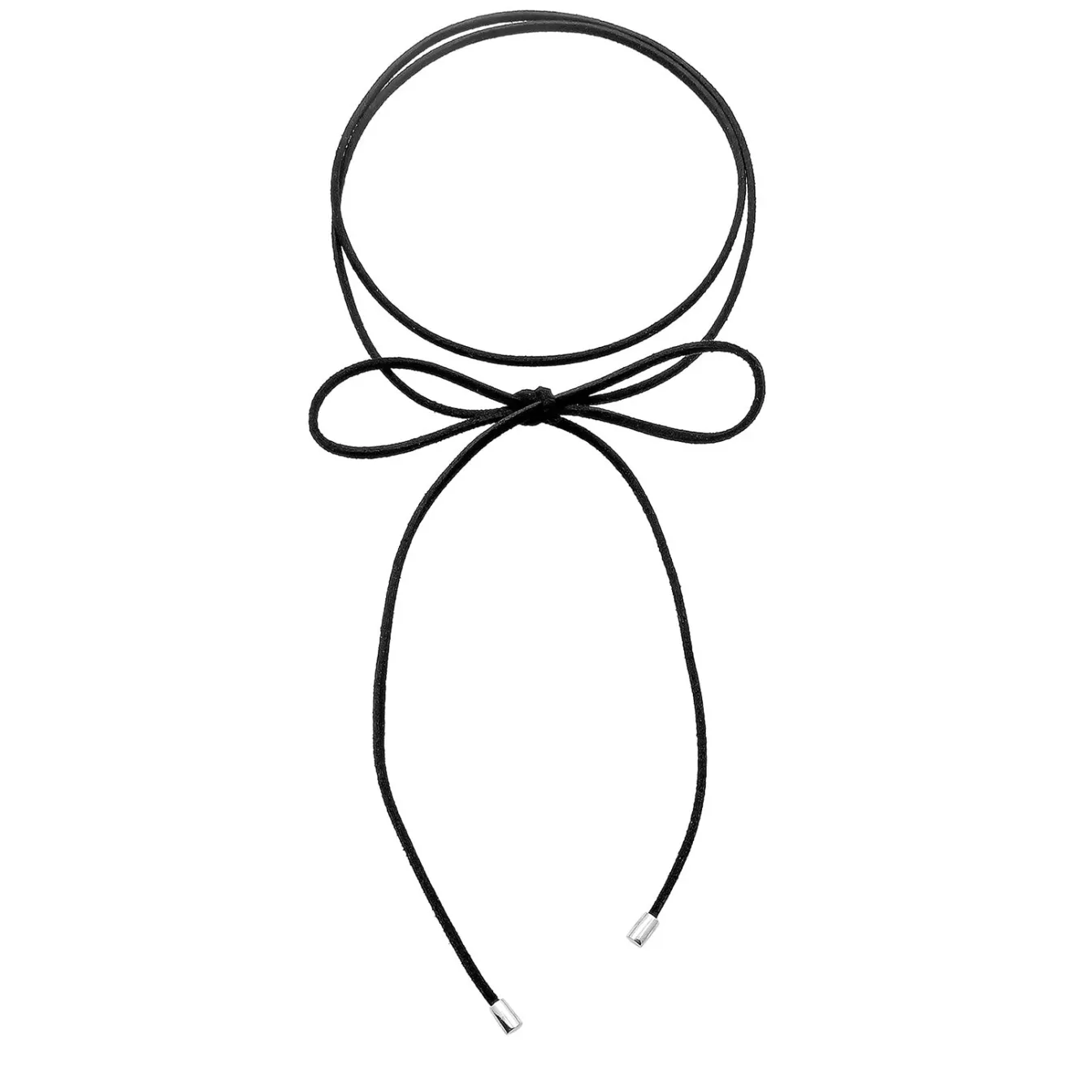Elli "Choker Schleife | Kunstleder< Symbol-schmuck|Halsketten