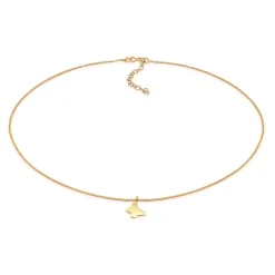 Elli "Choker Schmetterling< Halsketten|Silber