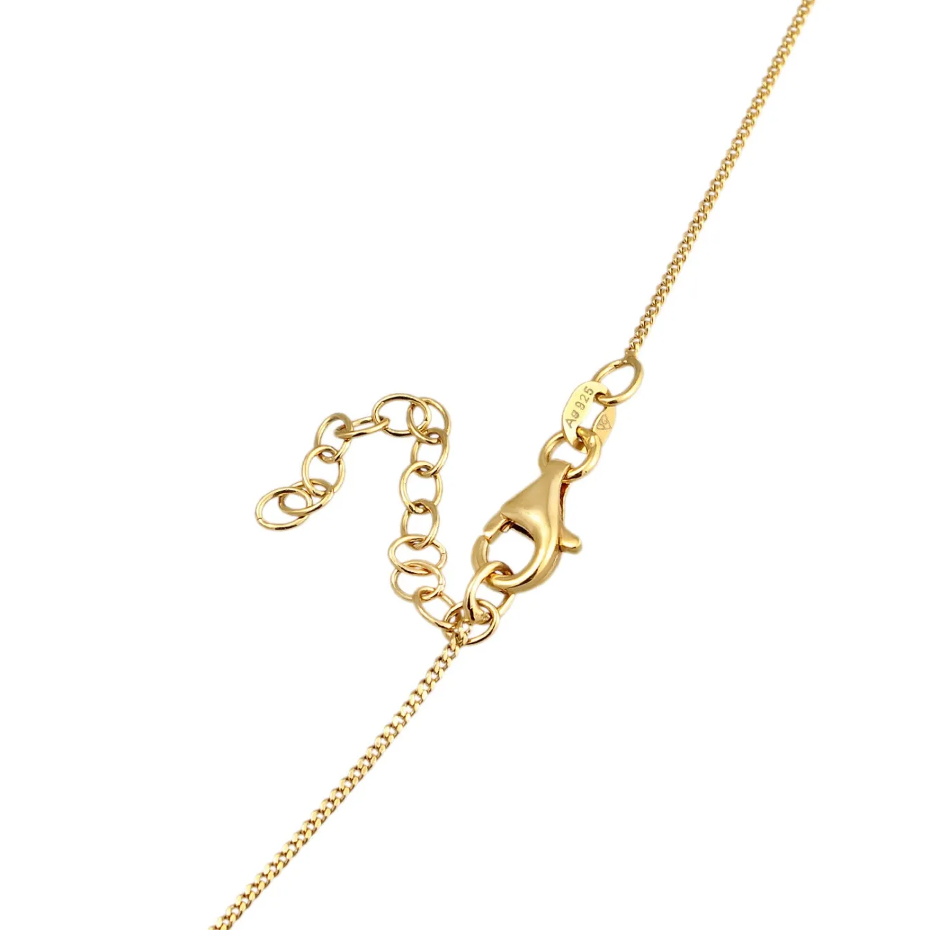 Elli "Choker Schmetterling | Zirkonia (Weiß)< Halsketten|Vergoldet