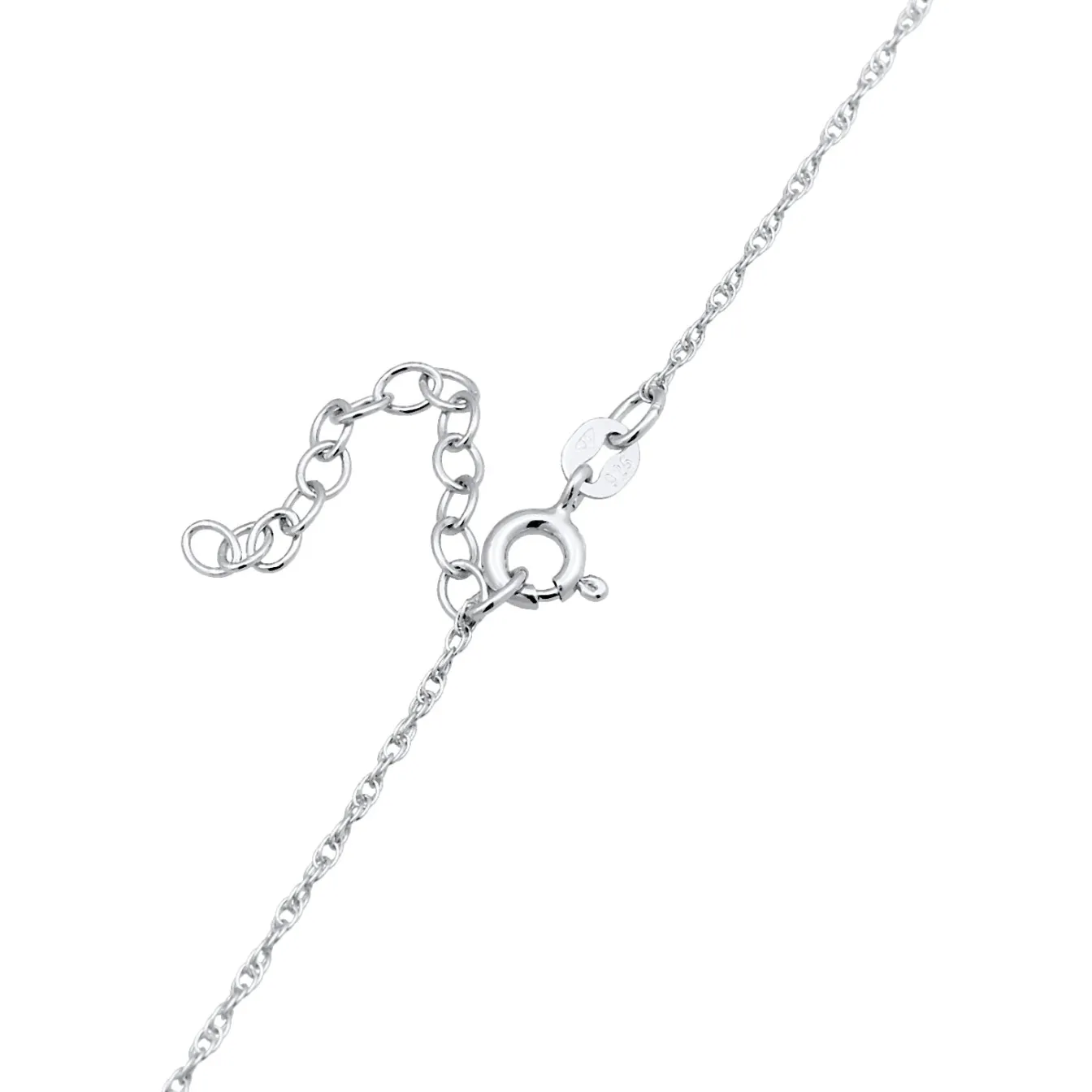 Elli "Choker Schmetterling Anhänger | Zirkonia (Weiß)< Halsketten|Vergoldet