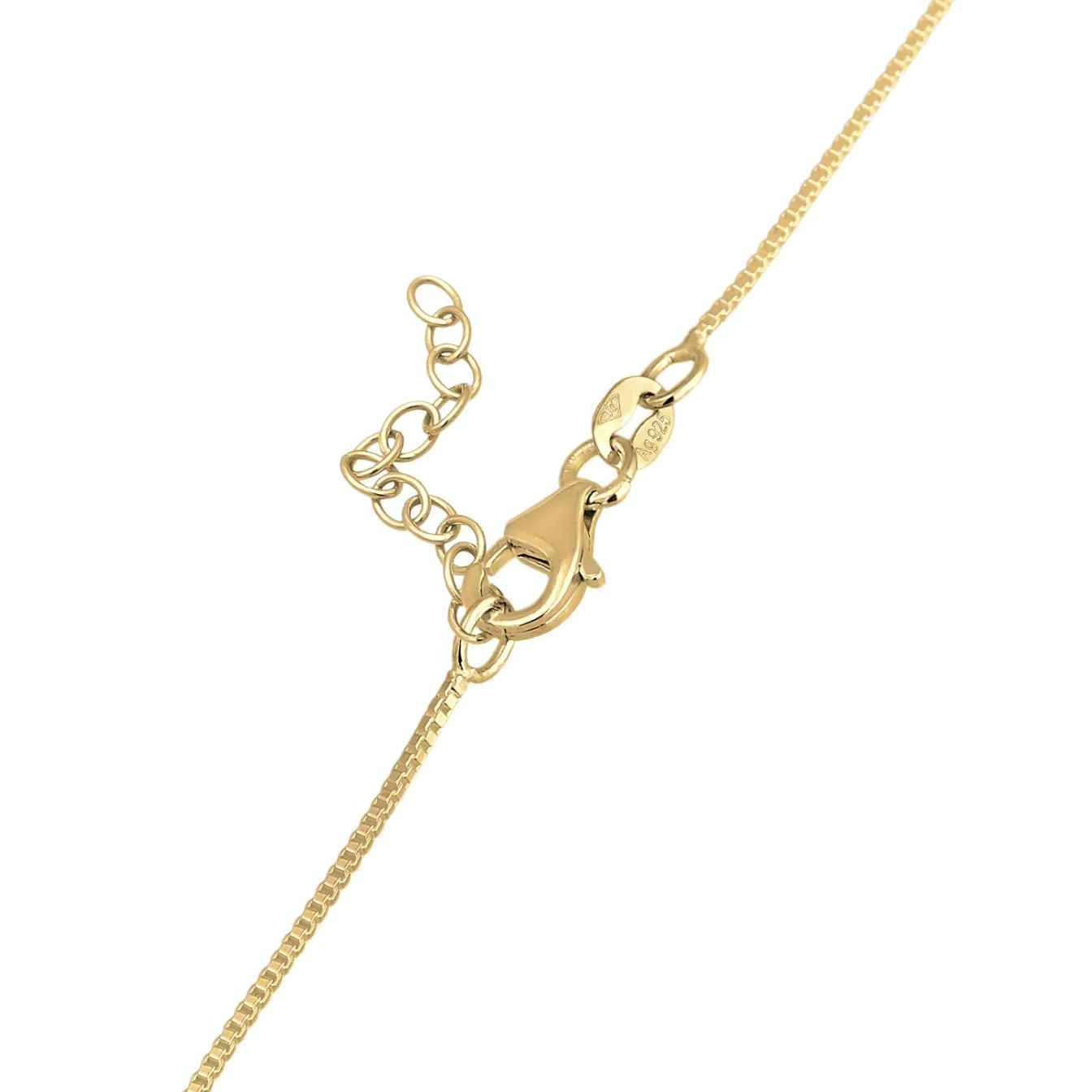 Elli "Choker Solitär | Kristall (Weiß)< Silber|Halsketten