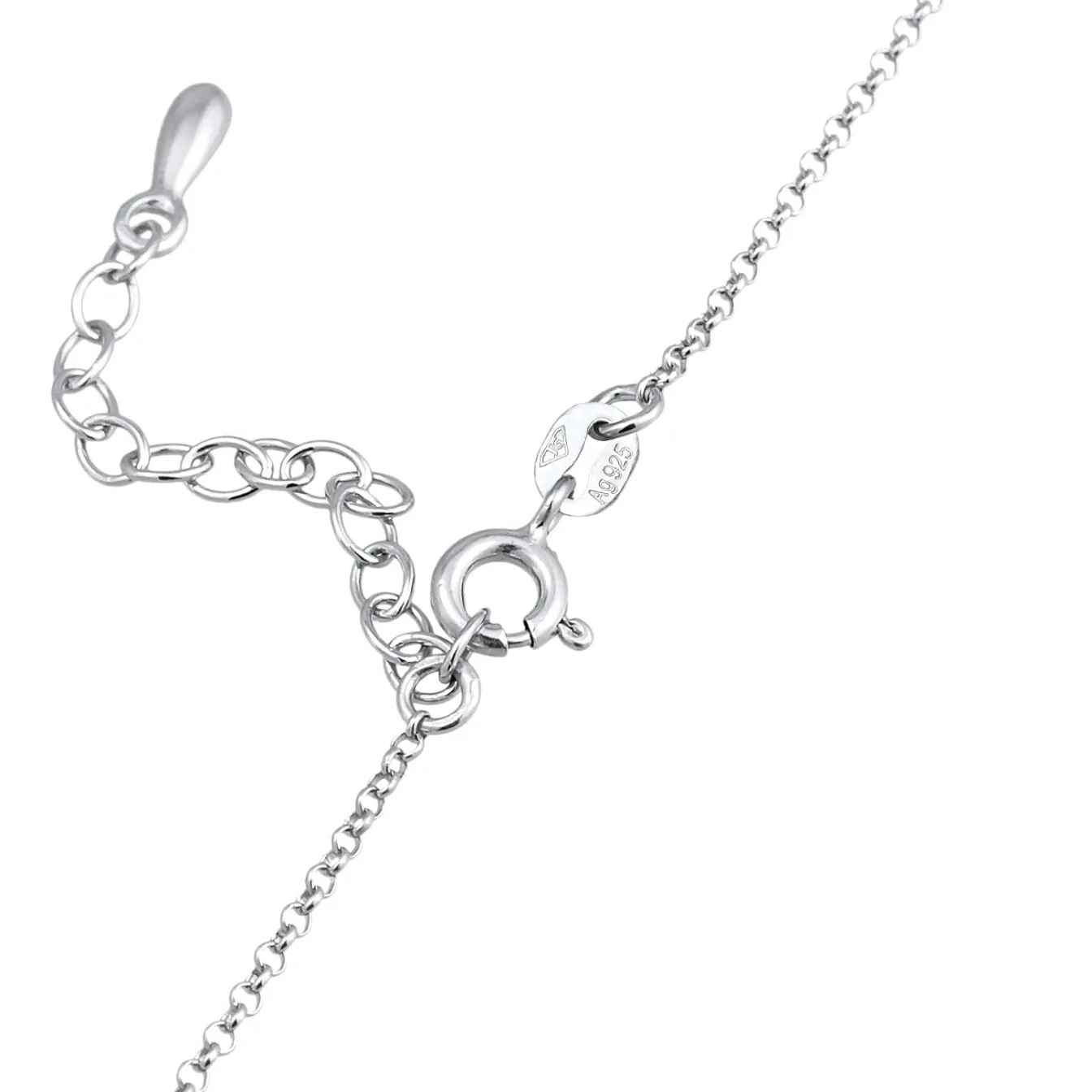 Elli "Choker Solitär | Zirkonia (Weiß)< Roségold|Halsketten