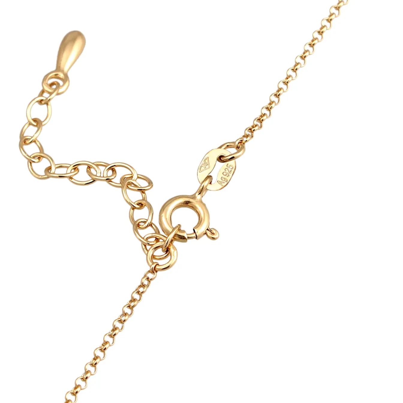 Elli "Choker Solitär | Zirkonia (Weiß)< Roségold|Halsketten