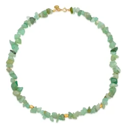 Elli "Choker Splitter | Aventurin (Grün)< Halsketten
