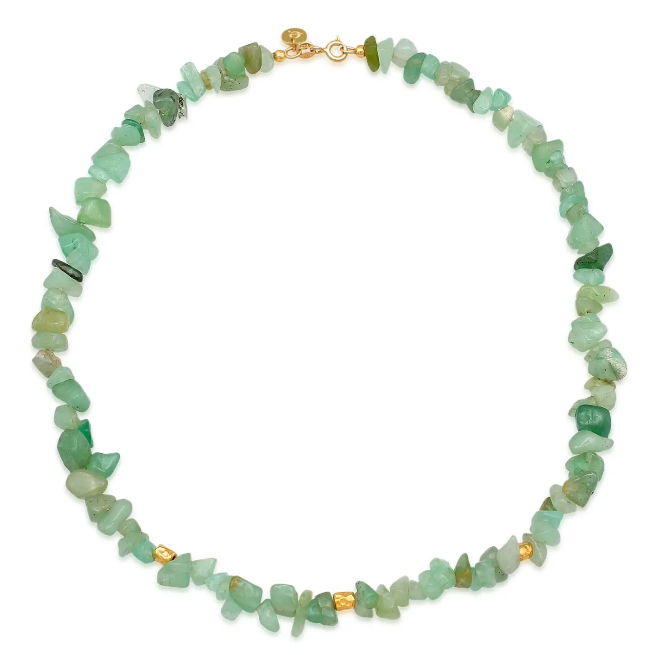 Elli "Choker Splitter | Aventurin (Grün)< Halsketten