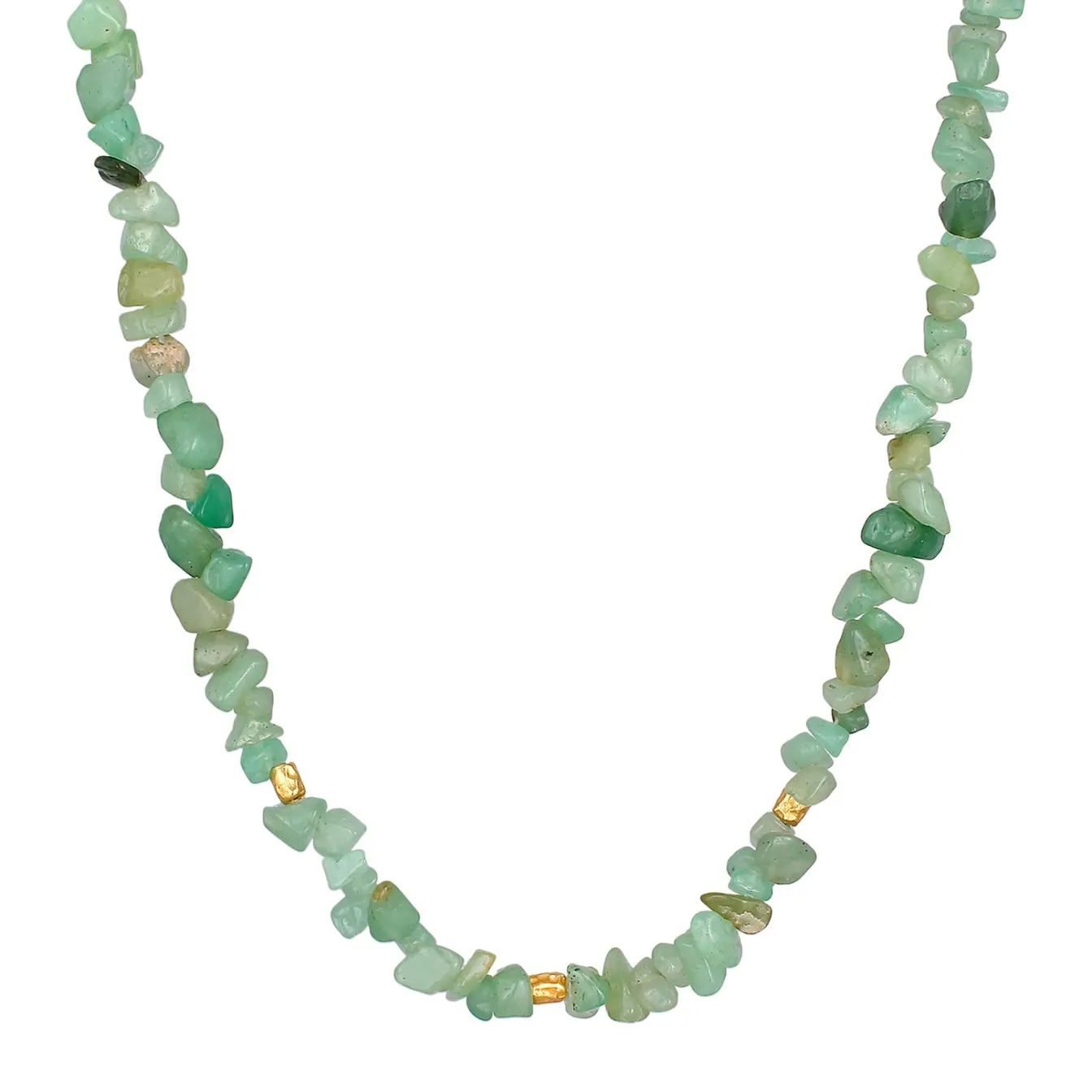 Elli "Choker Splitter | Aventurin (Grün)< Halsketten