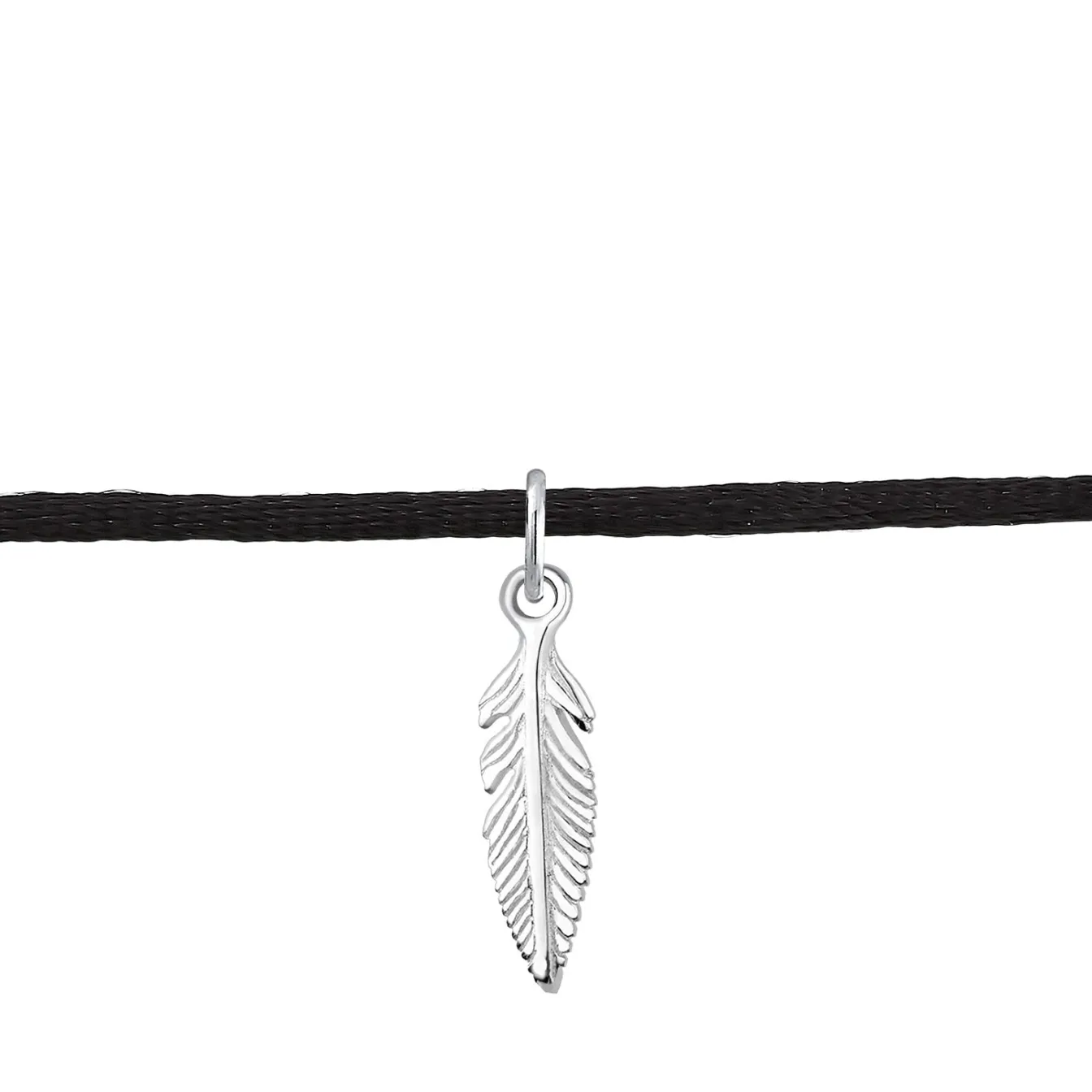 Elli "Choker Stab | Satin< Halsketten|Silber