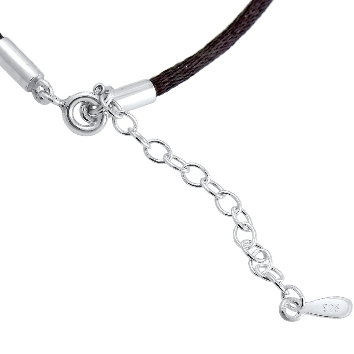 Elli "Choker Stab | Satin< Halsketten|Silber