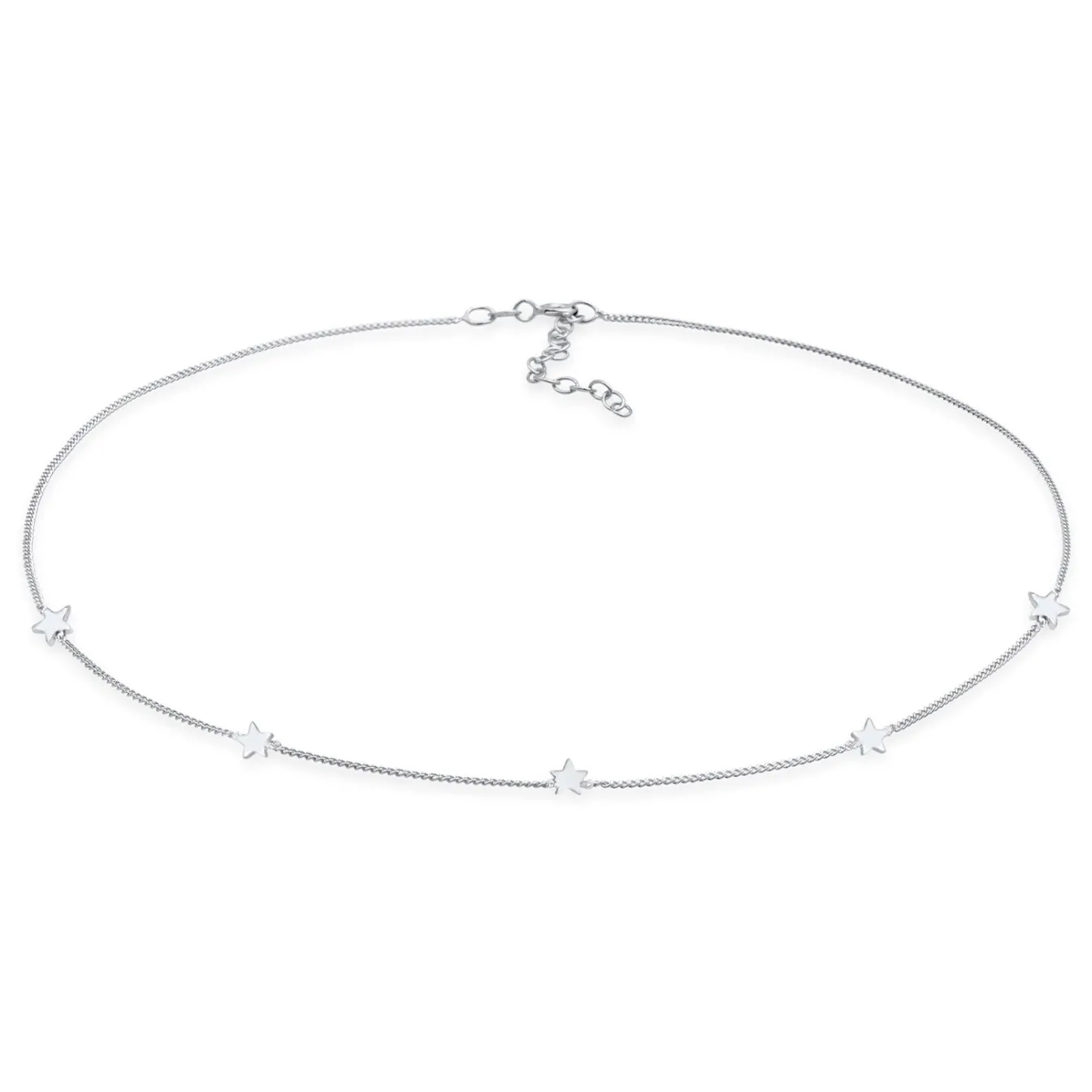 Elli "Choker Stern Astro< Halsketten|Silber